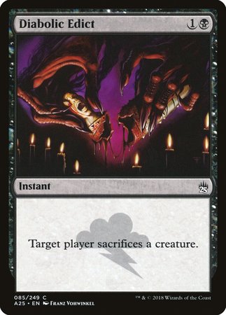 Diabolic Edict [Masters 25] | North Game Den