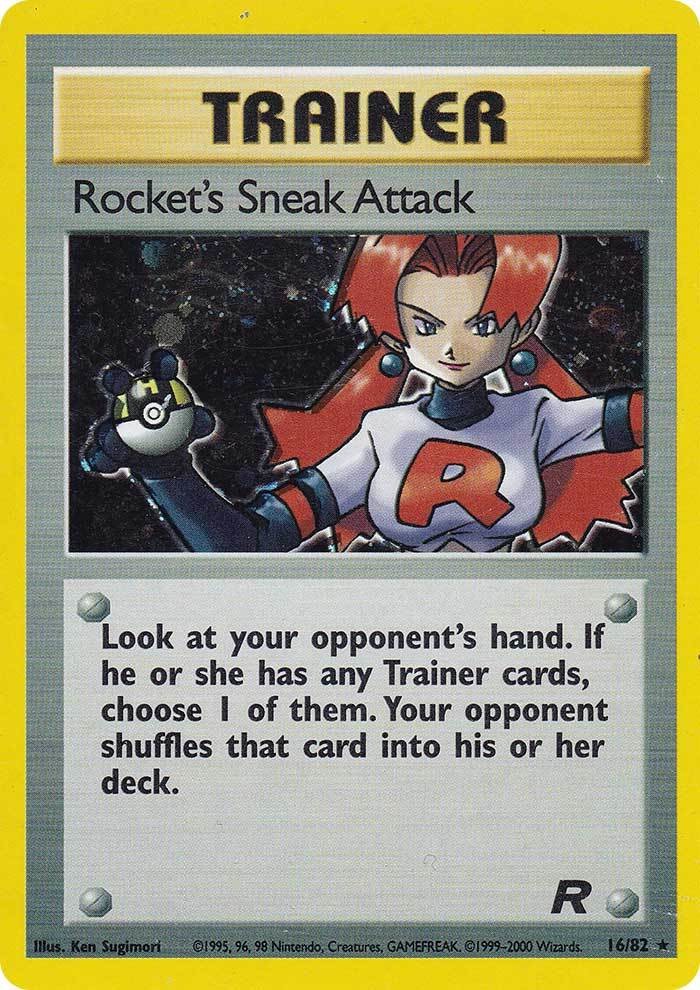 Rocket's Sneak Attack (16/82) [Team Rocket Unlimited] | North Game Den