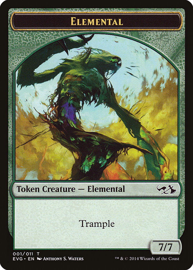 Elemental Token (Elves vs. Goblins) [Duel Decks Anthology Tokens] | North Game Den