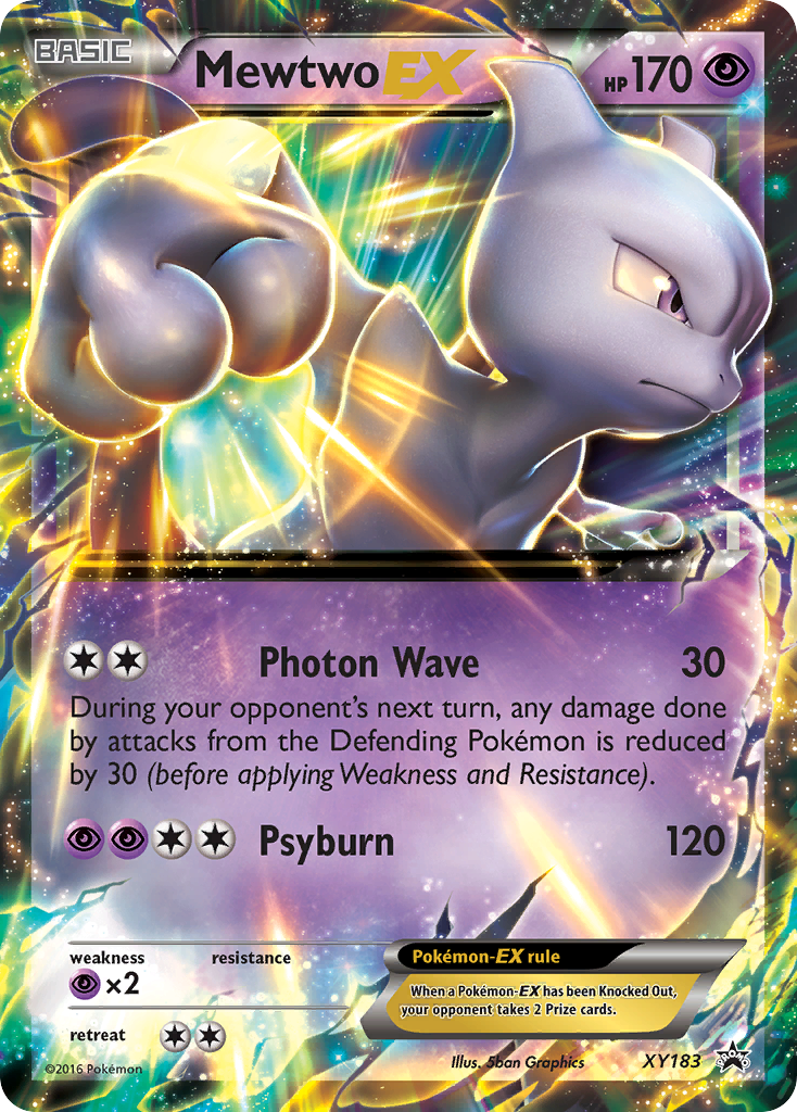 Mewtwo EX (XY183) [XY: Black Star Promos] | North Game Den