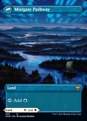 Hengegate Pathway // Mistgate Pathway (Borderless Alternate Art) [Kaldheim] | North Game Den
