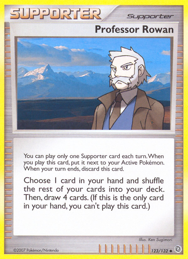 Professor Rowan (123/132) [Diamond & Pearl: Secret Wonders] | North Game Den