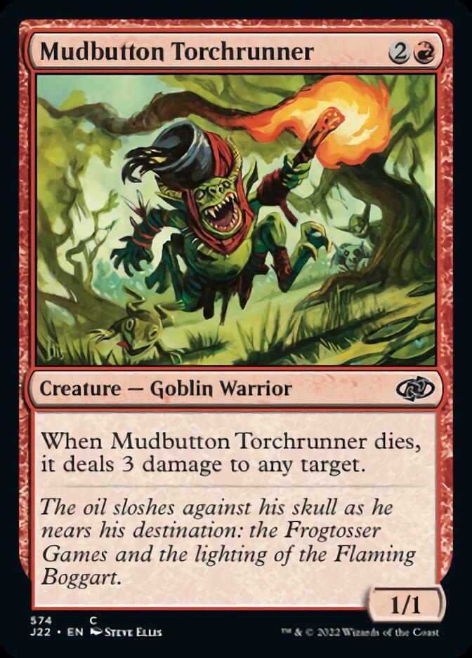 Mudbutton Torchrunner [Jumpstart 2022] | North Game Den