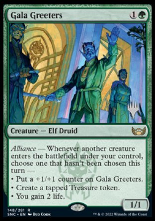 Gala Greeters (Promo Pack) [Streets of New Capenna Promos] | North Game Den