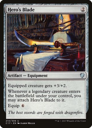 Hero's Blade [Commander 2017] | North Game Den