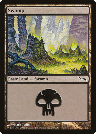 Swamp (295) [Mirrodin] | North Game Den