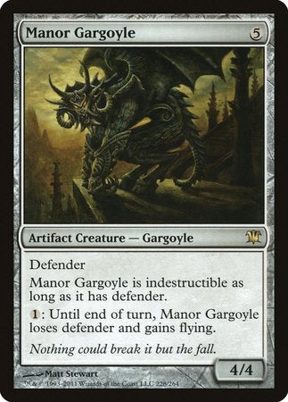 Manor Gargoyle [Innistrad] | North Game Den