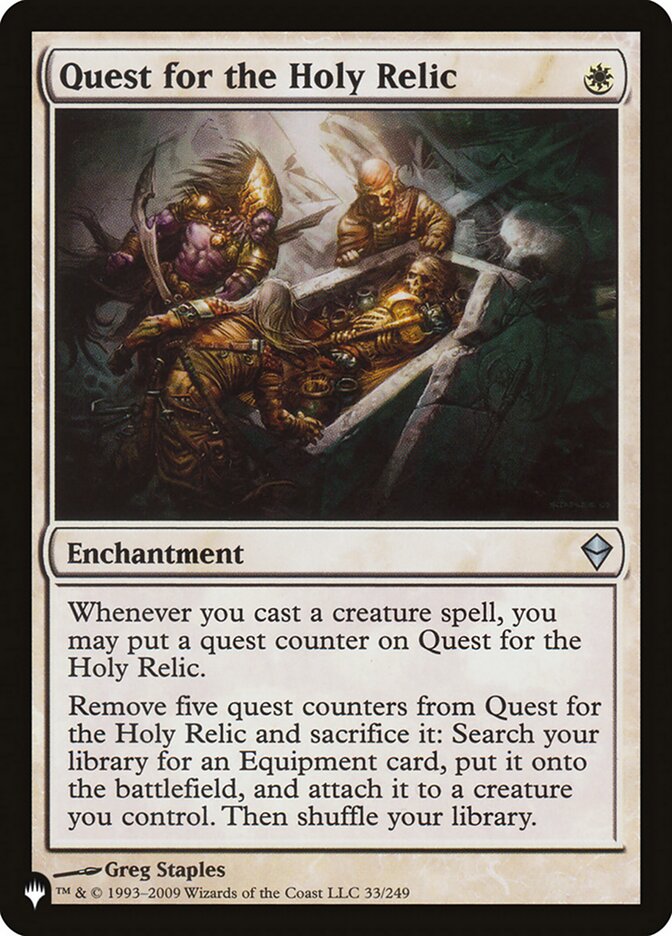 Quest for the Holy Relic [The List] | North Game Den