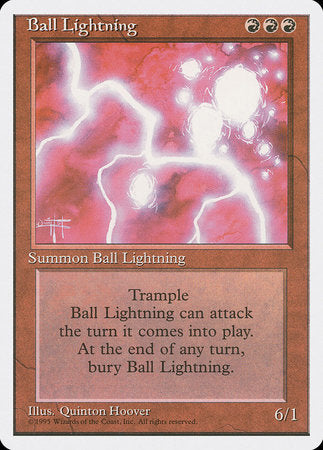 Ball Lightning [Fourth Edition] | North Game Den