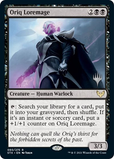 Oriq Loremage  (Promo Pack) [Strixhaven: School of Mages Promos] | North Game Den