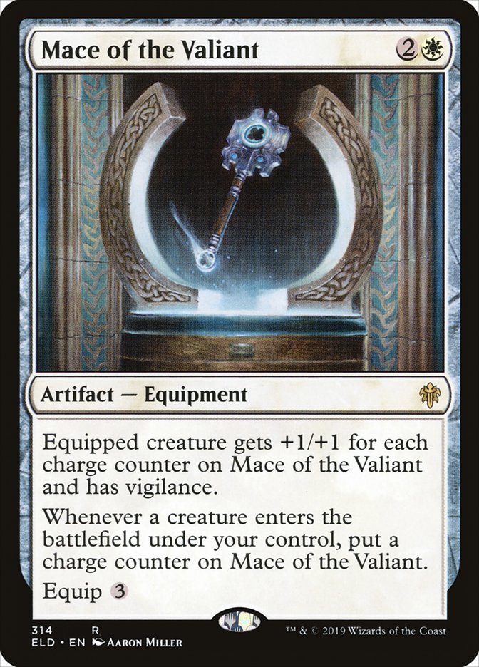 Mace of the Valiant [Throne of Eldraine] | North Game Den