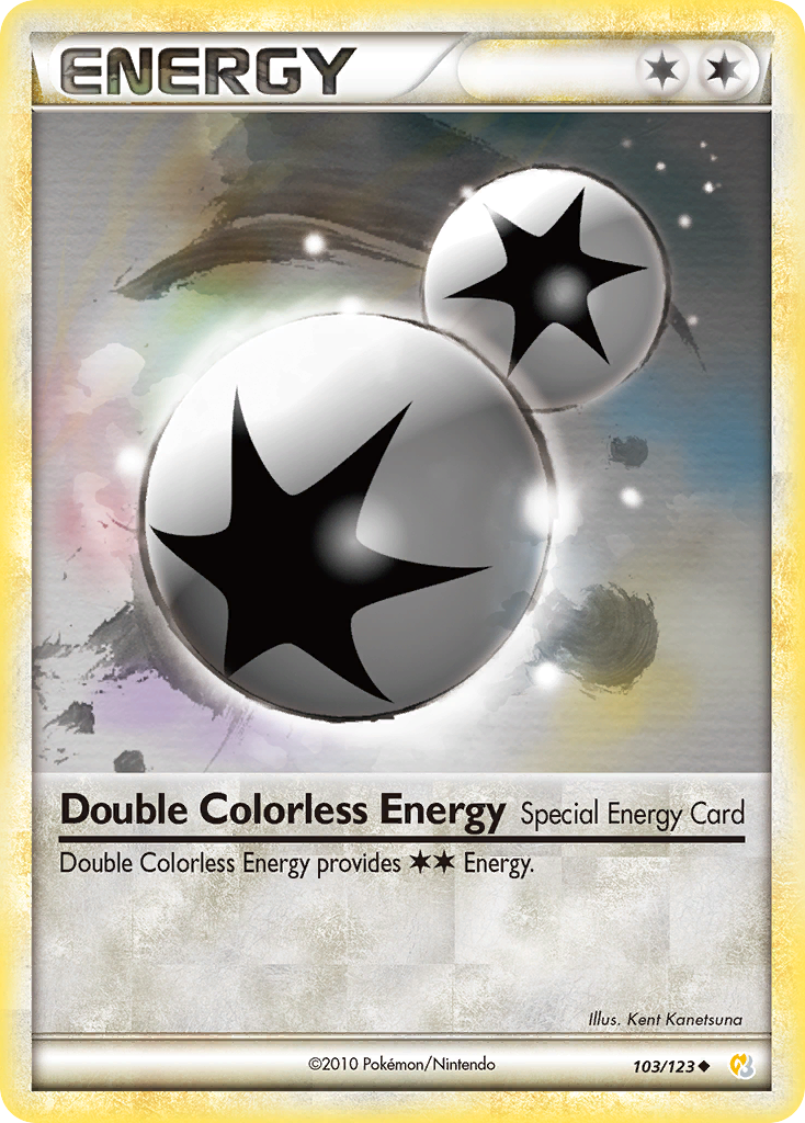 Double Colorless Energy (103/123) [HeartGold & SoulSilver: Base Set] | North Game Den