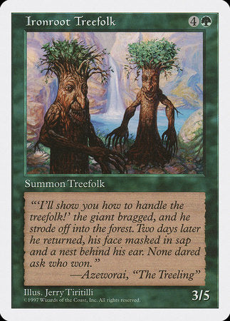 Ironroot Treefolk [Fifth Edition] | North Game Den