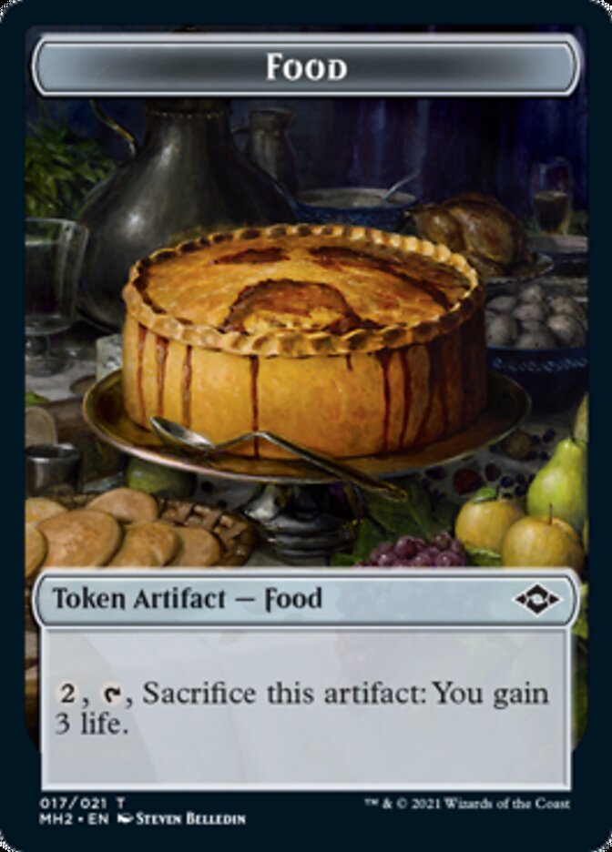 Food Token (#17) [Modern Horizons 2 Tokens] | North Game Den