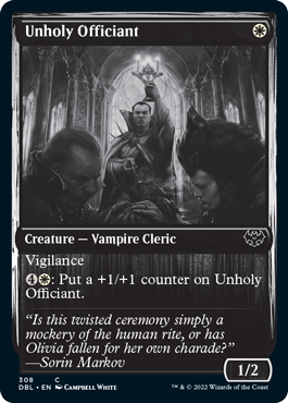 Unholy Officiant [Innistrad: Double Feature] | North Game Den