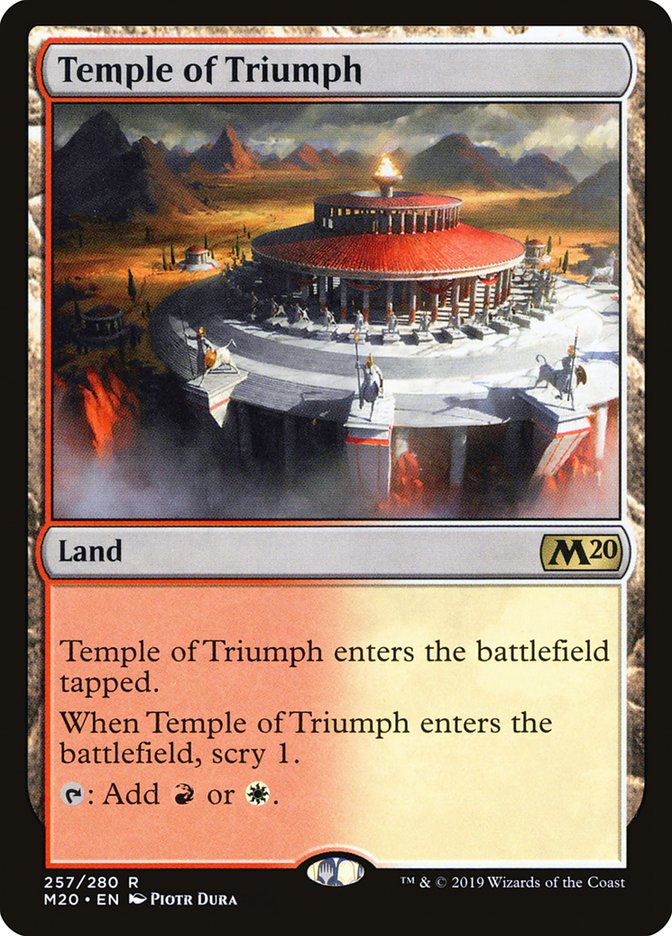 Temple of Triumph [Core Set 2020] | North Game Den