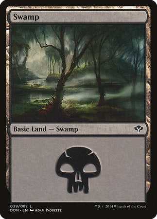 Swamp (39) [Duel Decks: Speed vs. Cunning] | North Game Den