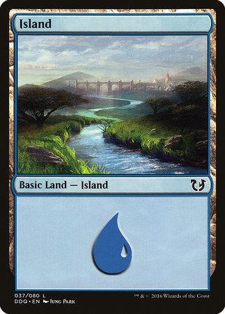 Island (37) [Duel Decks: Blessed vs. Cursed] | North Game Den