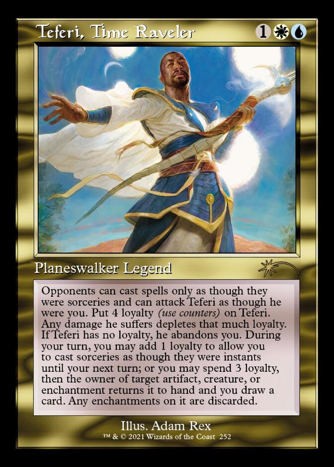 Teferi, Time Raveler (Retro) [Secret Lair Drop Series] | North Game Den