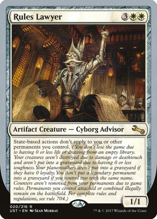 Rules Lawyer [Unstable] | North Game Den