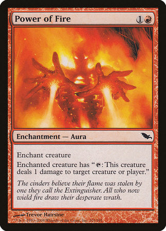Power of Fire [Shadowmoor] | North Game Den