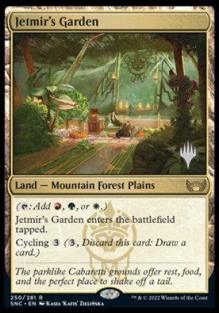 Jetmir's Garden (Promo Pack) [Streets of New Capenna Promos] | North Game Den