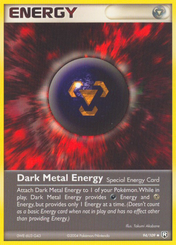 Dark Metal Energy (94/109) [EX: Team Rocket Returns] | North Game Den