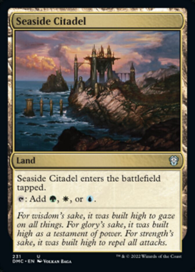 Seaside Citadel [Dominaria United Commander] | North Game Den