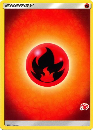 Fire Energy (Charizard Stamp #8) [Battle Academy 2020] | North Game Den