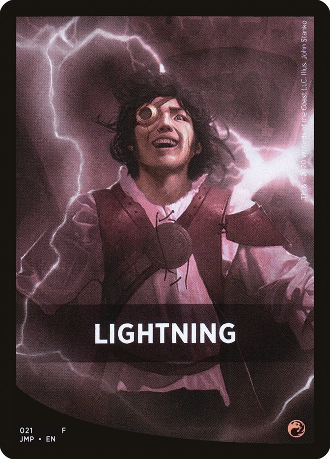 Lightning Theme Card [Jumpstart Front Cards] | North Game Den