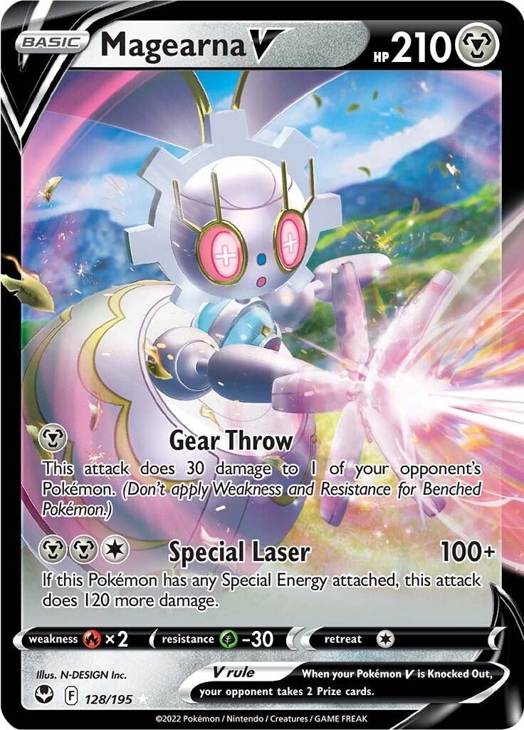 Magearna V (128/195) [Sword & Shield: Silver Tempest] | North Game Den