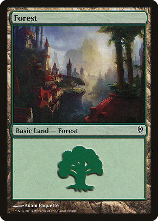 Forest (86) [Duel Decks: Jace vs. Vraska] | North Game Den