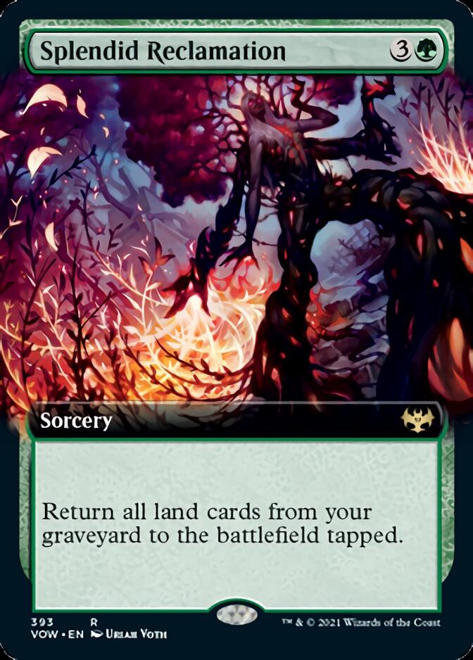 Splendid Reclamation (Extended) [Innistrad: Crimson Vow] | North Game Den