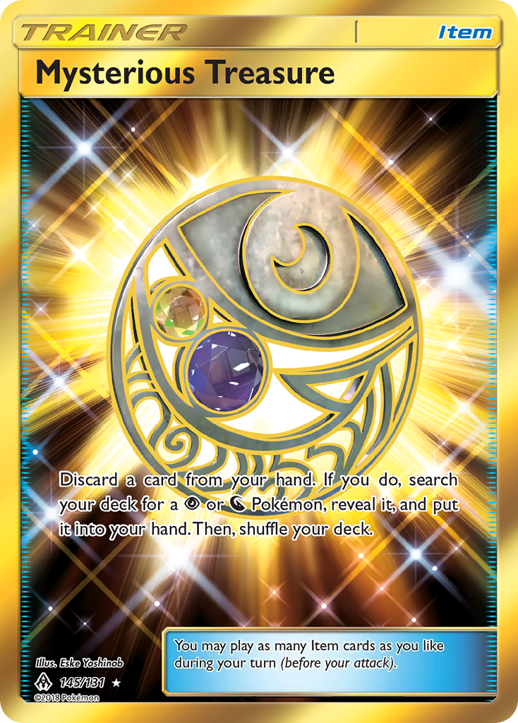 Mysterious Treasure (145/131) [Sun & Moon: Forbidden Light] | North Game Den