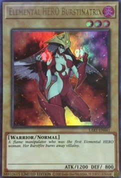 Elemental HERO Burstinatrix [LART-EN041] Ultra Rare | North Game Den