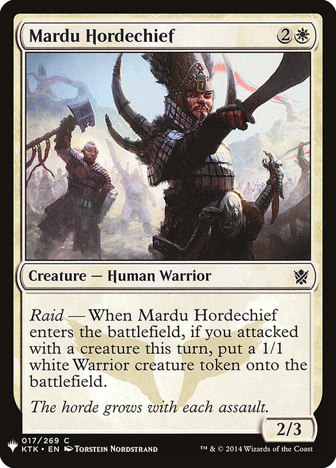 Mardu Hordechief [Mystery Booster] | North Game Den