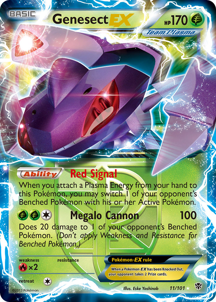 Genesect EX (11/101) [Black & White: Plasma Blast] | North Game Den