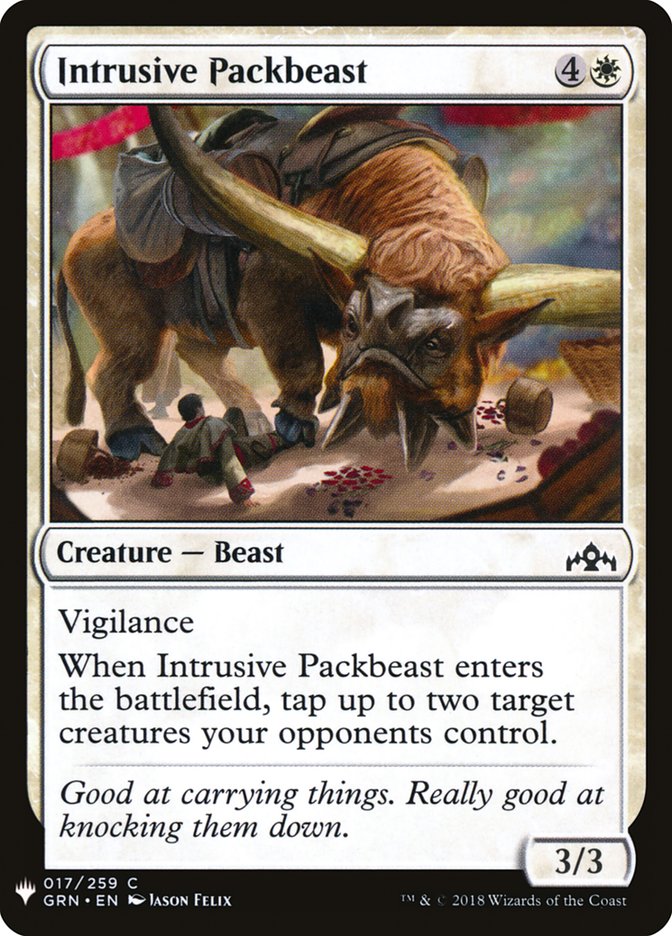 Intrusive Packbeast [Mystery Booster] | North Game Den