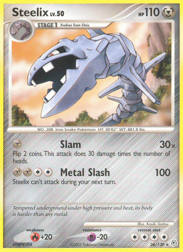 Steelix (38/130) [Diamond & Pearl: Base Set] | North Game Den