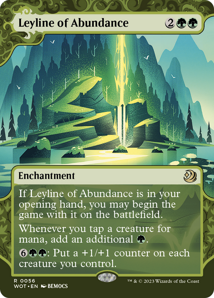 Leyline of Abundance [Wilds of Eldraine: Enchanting Tales] | North Game Den