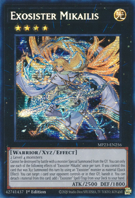 Exosister Mikailis [MP23-EN256] Prismatic Secret Rare | North Game Den