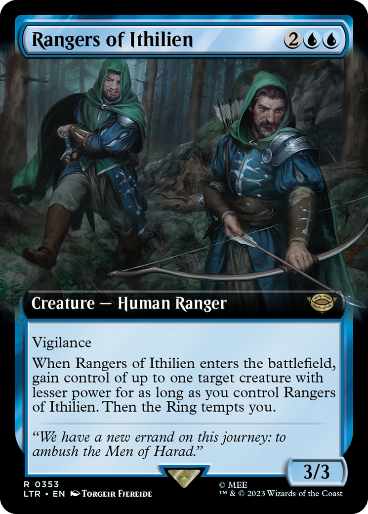 Rangers of Ithilien (Extended Art) [The Lord of the Rings: Tales of Middle-Earth] | North Game Den
