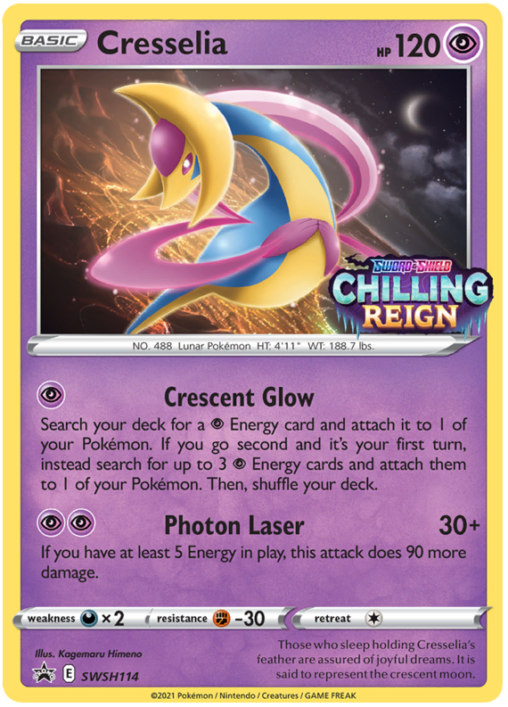 Cresselia (SWSH114) [Sword & Shield: Black Star Promos] | North Game Den