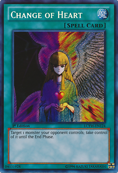 Change of Heart [LCYW-EN124] Secret Rare | North Game Den