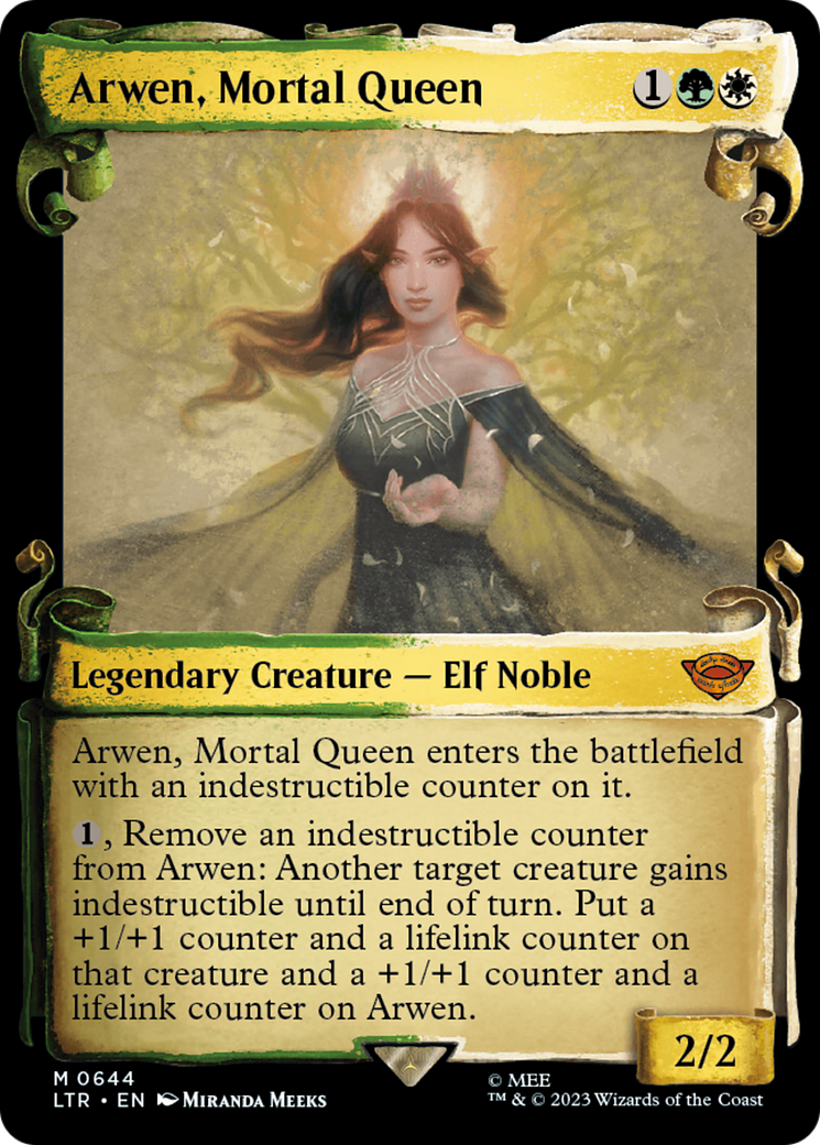 Arwen, Mortal Queen [The Lord of the Rings: Tales of Middle-Earth Showcase Scrolls] | North Game Den