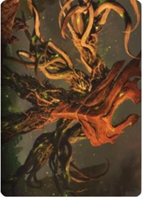 Ashaya, Soul of the Wild Art Card [Zendikar Rising Art Series] | North Game Den