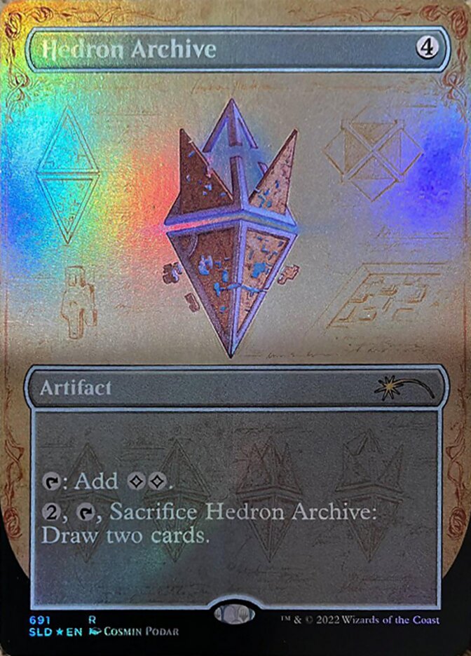 Hedron Archive (Blueprint) [Secret Lair Drop Promos] | North Game Den