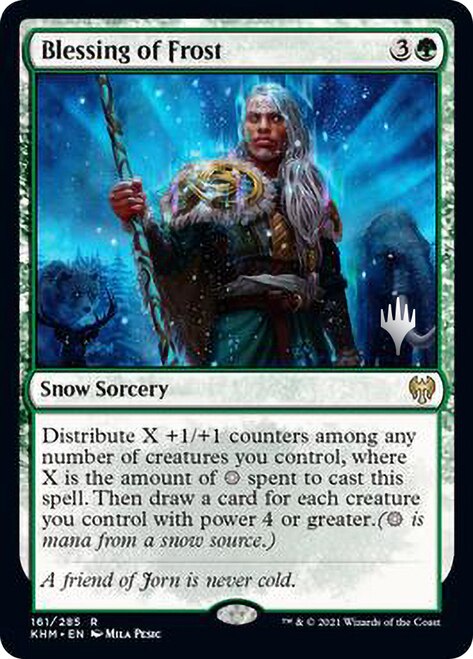 Blessing of Frost [Kaldheim Promo Pack] | North Game Den