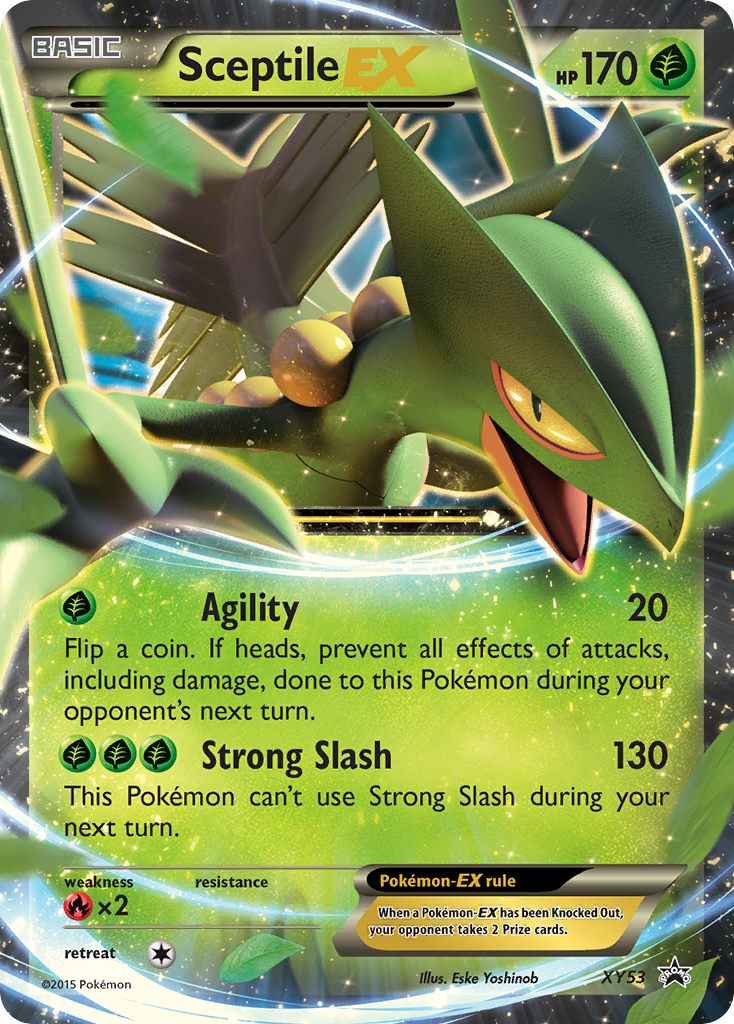 Sceptile EX (XY53) [XY: Black Star Promos] | North Game Den