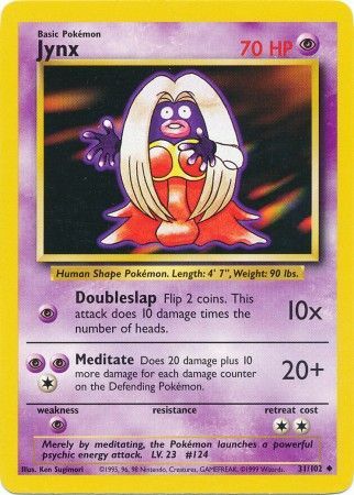 Jynx (31/102) [Base Set Unlimited] | North Game Den